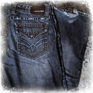 Affliction 36x34 (Needs Hem to 32) Relaxed Boot